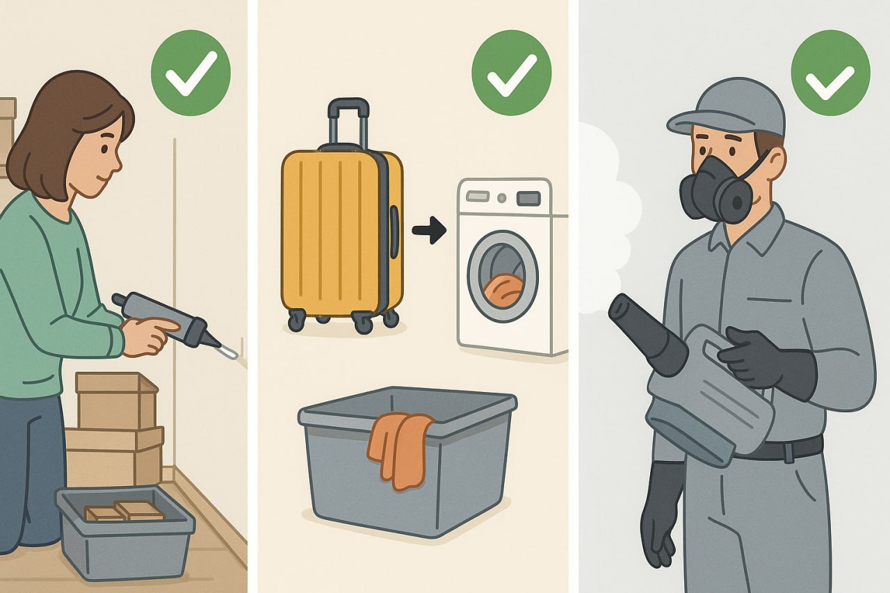 Профессиональные методы дезинфекции от клопов