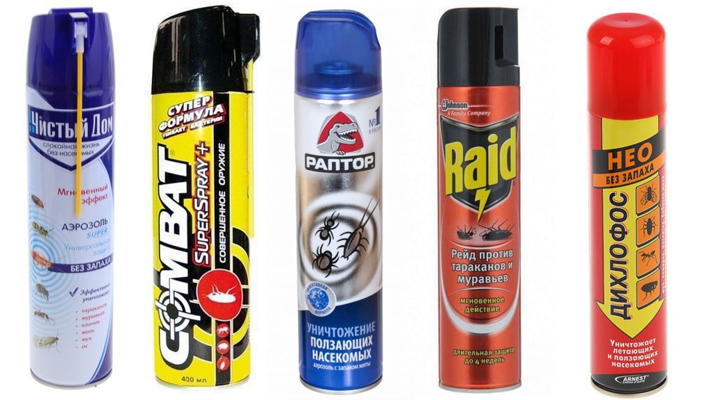 Как избавиться от пауков в квартире с помощью химических средств