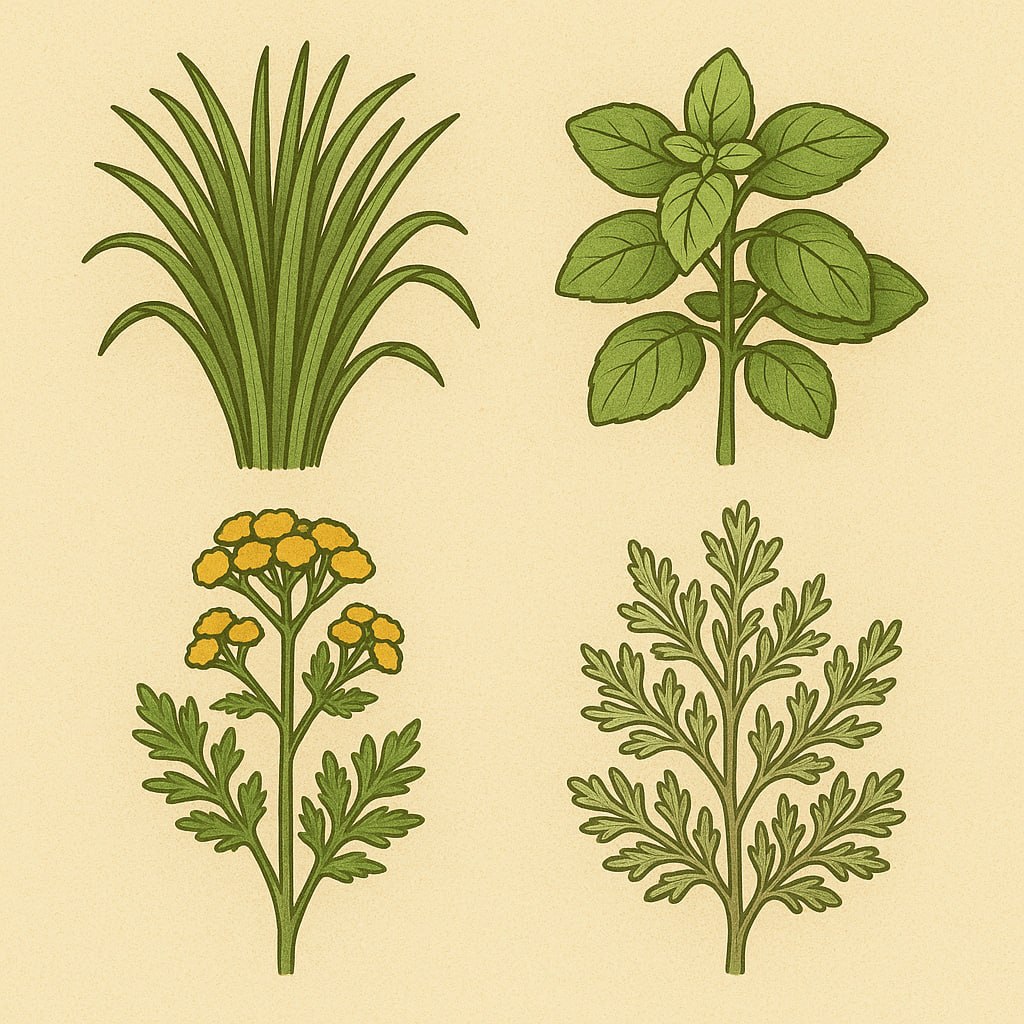 Растения, отпугивающие насекомых