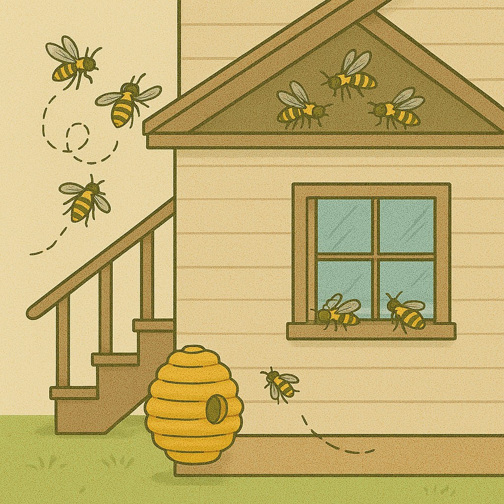 Как избавиться от пчел на даче