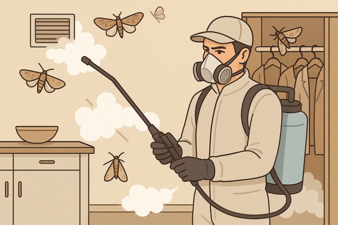 Разновидности домашней моли