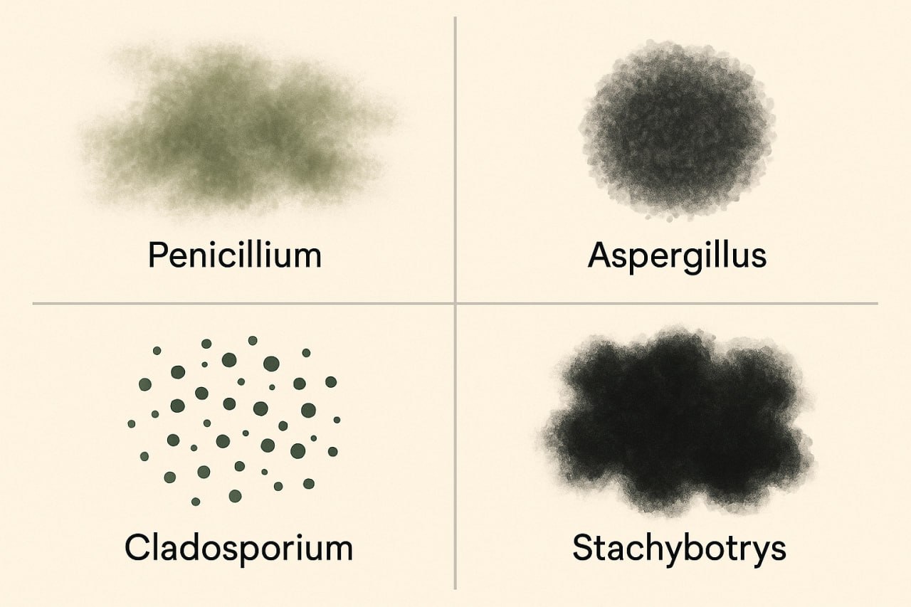 Виды плесени